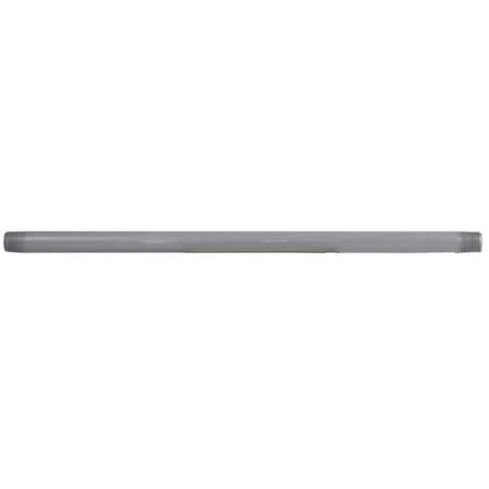 B & K B&K Schedule 80 PVC Nipple 1/2 in. D X 18 M L 425 psi 403-180
